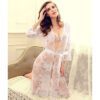White Romantic Lace Kimono Bra and Panty Set