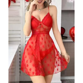 Sexy Love Lace Babydoll Lingerie